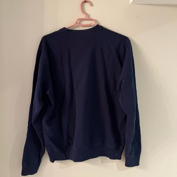 Noah NY-navy crewneck sweater - Picture 3 of 3